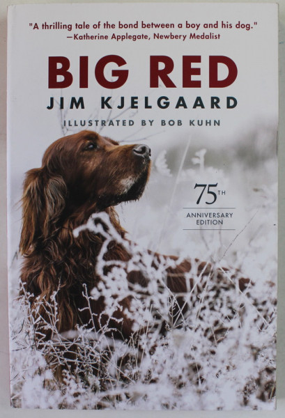 BIG RED by JIM KJELGAARD , illustrated by BOB KUHN , 2021