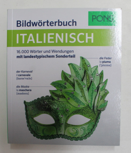 BILDWORTERBUCH ITALIENISCH  - DEUTSCH , 16000  WORTER , 2020