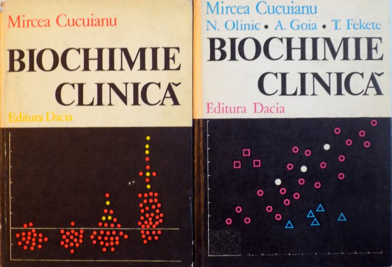 BIOCHIMIE CLINICA, VOL. I - II de MIRCEA CUCUIANU, 1977