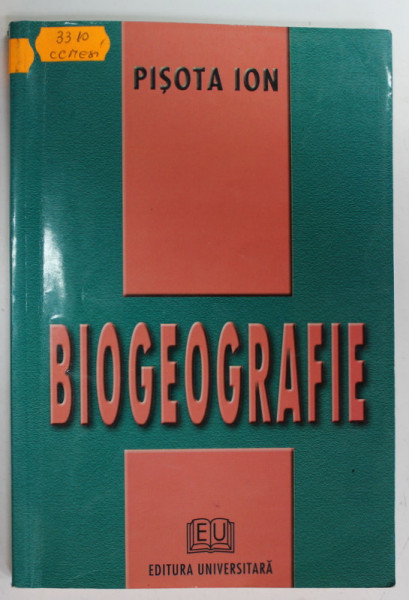 BIOGEOGRAFIE de PISOTA ION , 2002