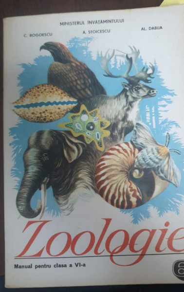 BIOLOGIE - MANUAL PENTRU CLASA A VI - A de C. BOGOESCU ...AL. DABIJA , 1995