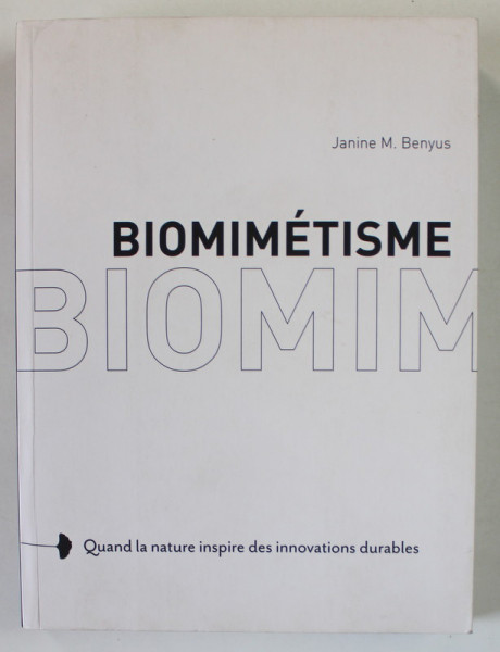 BIOMIMETISME par JANINE M. BENYUS , 2011