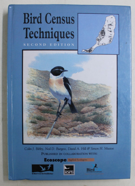 BIRD CENSUS TECHNIQUES , SECOND EDITION by COLIN J. BIBBY ... SIMON H. MUSTOE , 1992
