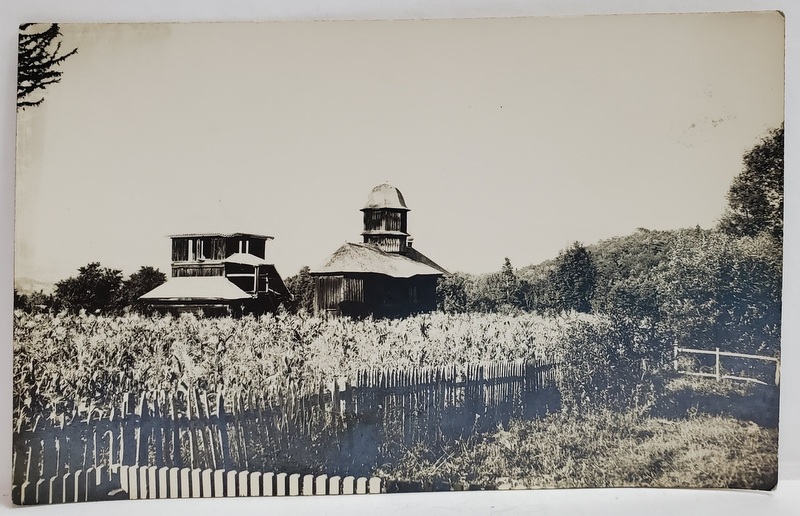 BISERICA RUSEASCA DE LA POIANA MARULUI , FOTOGRAFIE TIP CARTE POSTALA , INTERBELICA