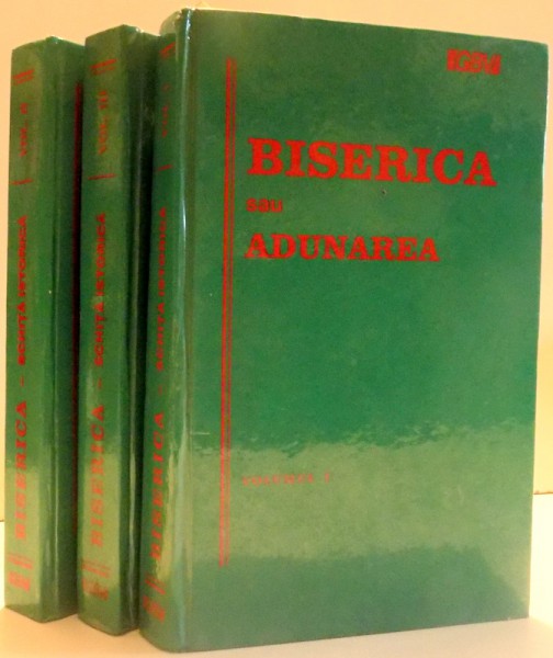 BISERICA SAU ADUNAREA VOL I - III de ADRIEN LADRIERRE... PHILIPPE TAPERNOUX , 1993