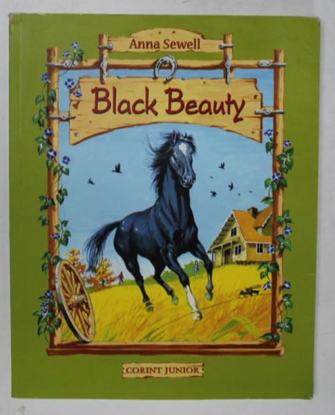 BLACK BEAUTY de ANNA SEWELL , ilustratii de WALTER RIESS , 2007 * PREZINTA HALOURI DE APA