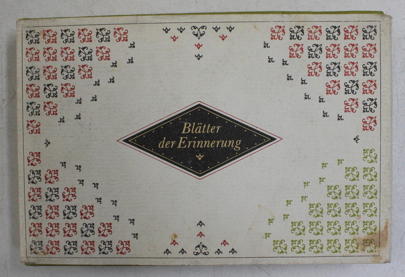 BLATTER DER ERINNERUNG  - AUS STAMMBUCHERN VON FRAUEN DES 18. UND 19. JAHRHUNDERTS von HANS HENNING , 1988