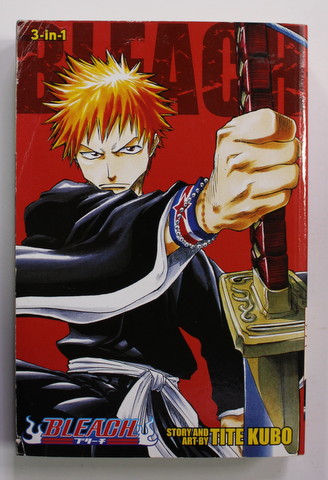 BLEACH , VOLUMES 1,2,3 story and art by TITE KUBO , 2001 , BENZI DESENATE *