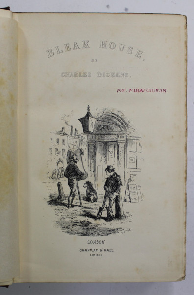BLEAK HOUSE by CHARLES DICKENS , with forty illustrations , 1892