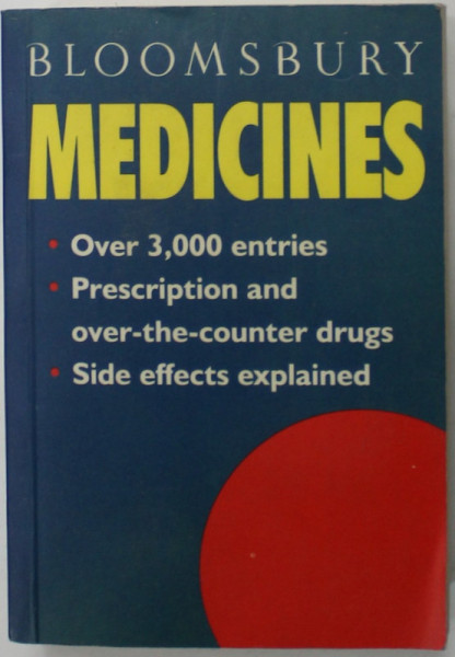BLOOMSBURY KEYS  MEDICINES , OVER 3.000 ENTRIES , 1995