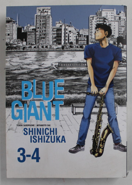BLUE - GIANT , NO. 3-4 by SHINICHI ISIZUKA , 2021 , BENZI DESENATE *