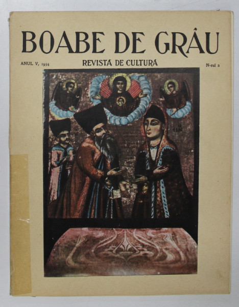 BOABE DE GRAU, NR. 2, ANUL V , 1934