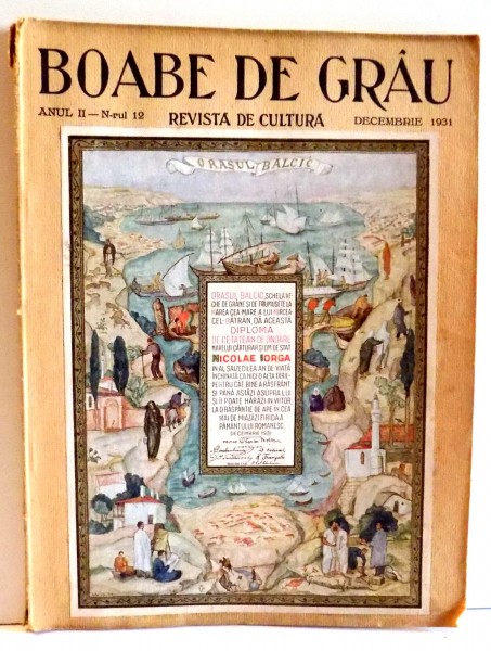 BOABE DE GRAU, REVISTA DE CULTURA, ANUL II-NR 12, DECEMBRIE 1931