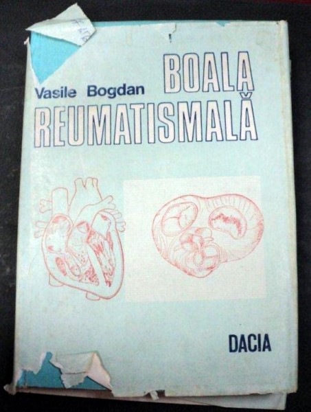 BOALA REUMATISMALA FORMA MANIFESTA SI LATENTA CLUJ-NAPOCA 1986-DR.V.BOGDAN