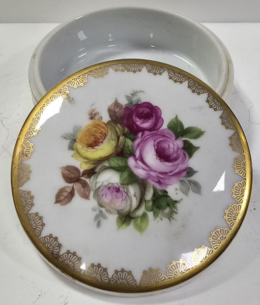 Bomboniera din portelan, Rosenthal, Bavaria, Perioada Interbelica