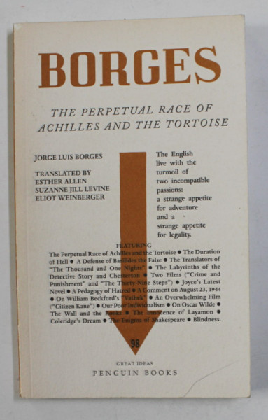 BORGES - THE PERPETUAL RACE OF ACHILLES AND THE TORTOISE , 2010