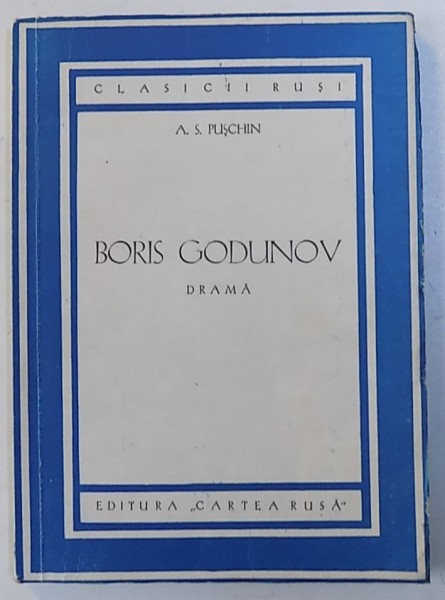 BORIS GODUNOV - DRAMA de A .S . PUSCHIN , 1950