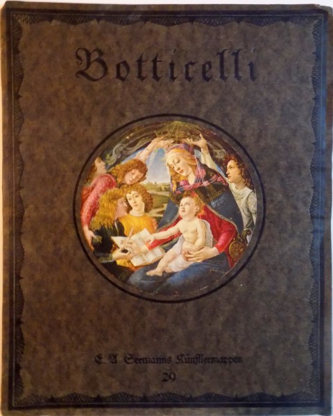 BOTTICELLI, SECHS FARBIGE BIEDERGABEN FEINER BERFE de LUDWIG BURCHARD, NR. 29