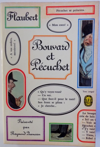 BOUVARD ET PECUCHET par FLAUBERT , 1964