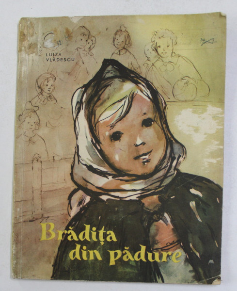 BRADITA DIN PADURE de LUIZA VLADESCU , ilustratii de ANGELA BALOGH , 1958