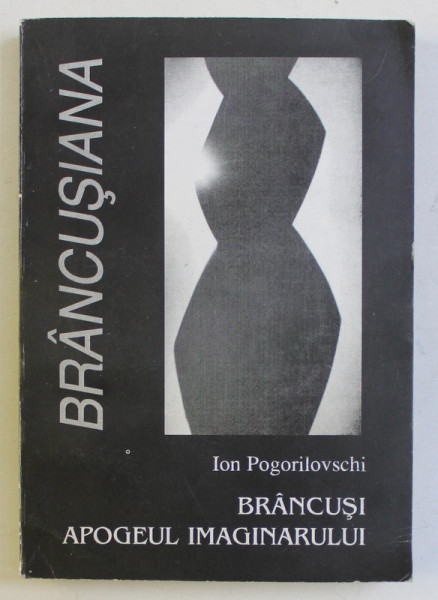BRANCUSI - APOGEUL IMAGINARULUI de ION POGORILOVSCHI , 2000 DEDICATIE*