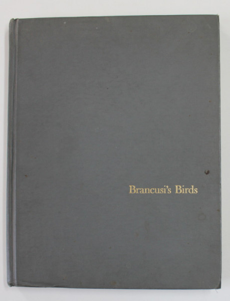BRANCUSI 'S BIRDS by ATHENA T. SPEAR , 1969, PREZINTA INSEMNARI SI SUBLINIERI CU CREIONUL *