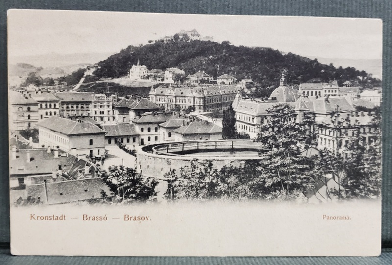 BRASOV , PANORAMA , CARTE POSTALA , CLASICA