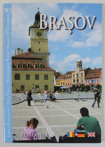 BRASOV , SERIA ' COMORILE TRANSILVANIEI ' , MINIALBUM DE PREZENTARE TURISTICA , TEXT IN GERMANA , ROMANA , ENGLEZA , 2008