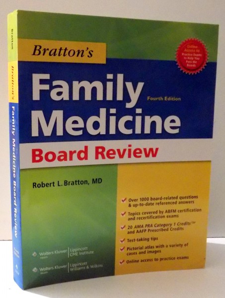 BRATTON' S FAMILY MEDICINE- BOARD REVIEW by ROBERT L. BRATTON, 2011