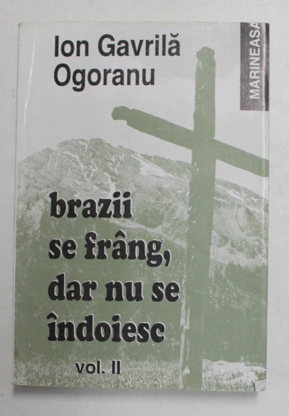 BRAZII SE FRANG , DAR NU SE INDOIESC de ION GAVRILA OGORANU , VOL II , 1995