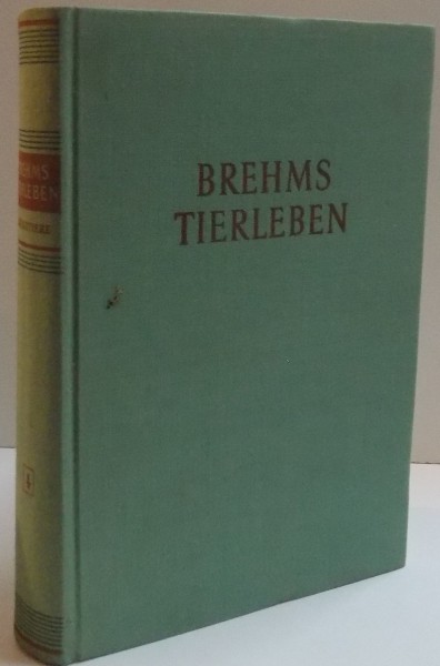 BREHMS TIERLEBEN , IN VIER BANDEN von WALTER RAMMNER , 1956