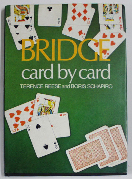 BRIDGE CARD BY CARD by TERENCE REESE and BORIS SCHAPIRO , 1969