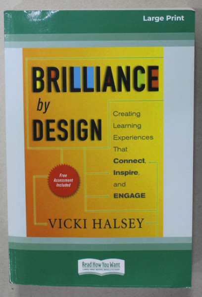 BRILLIANCE BY DESIGN by VICKI HALSEY , 2011