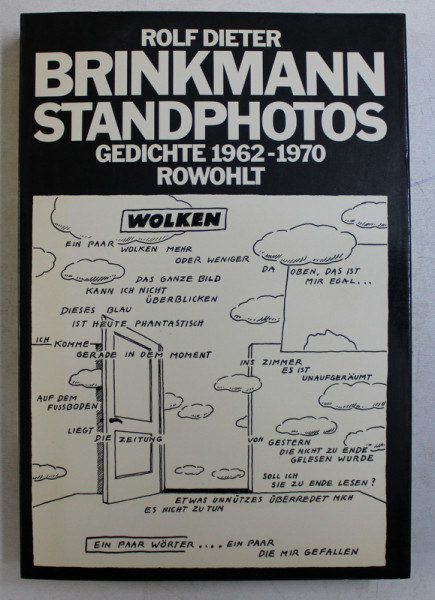 BRINKMANN STANDPHOTOS , GEDICHTE 1962 - 1970 von ROLF DIETER , 1980