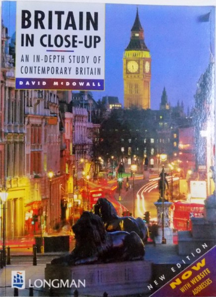 BRITAINN IN CLOSE - UP  - AN IN  - DEPTH STUDY OF CONTEMPORARY BRITAIN by DAVID McDOWALL , 1999