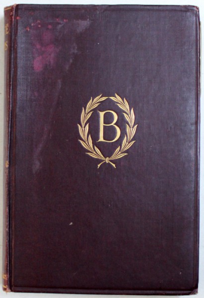 BRONTE POEMS - SELECTIONS FROM THE POETRY OF CHARLOTTE , EMILY , ANNE AND BRANWELL BRONTE , edited by ARTHUR  C. BENSON , 1915