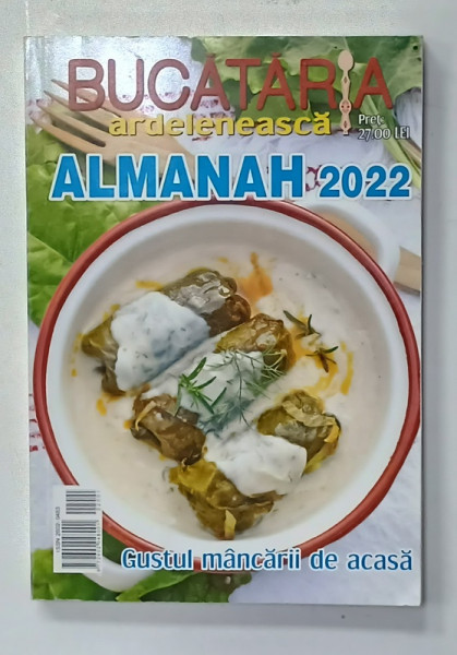 BUCATARIA ARDELENEASCA  , ALMANAH 2022