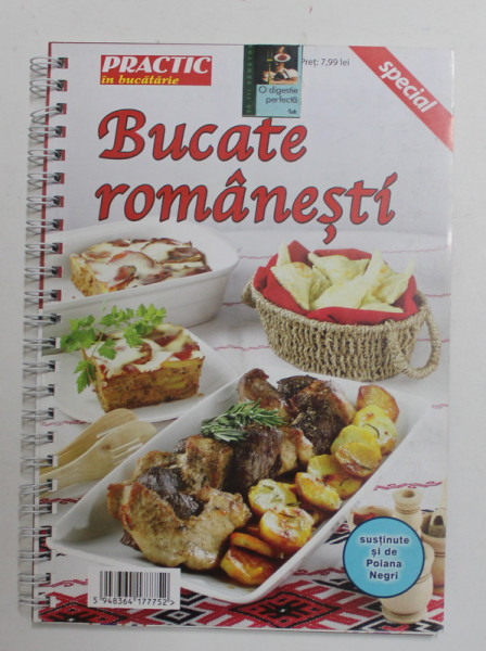 BUCATE  ROMANESTI  , REVISTA ' PRACTIC IN BUCATARIE ' , NUMAR SPECIAL , ANII '2000