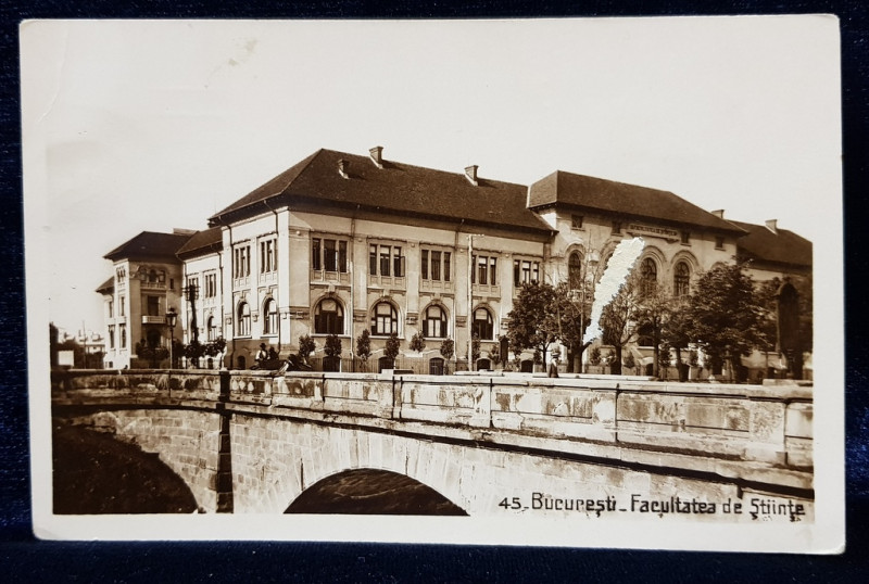 Bucuresti. Facultatea de Stiinte - CP Ilustrata