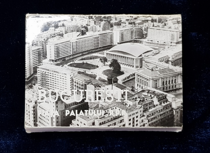BUCURESTI , SALA PALATULUI R.P.R . , MINIALBUM CU 10  FOTOGRAFII , ANII '60