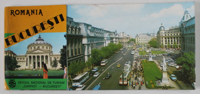 BUCURESTI , SET DE 11 CARTI POSTALE , POLICROME , IMAGINI DIN CAPITALA , ANII '70 -' 80