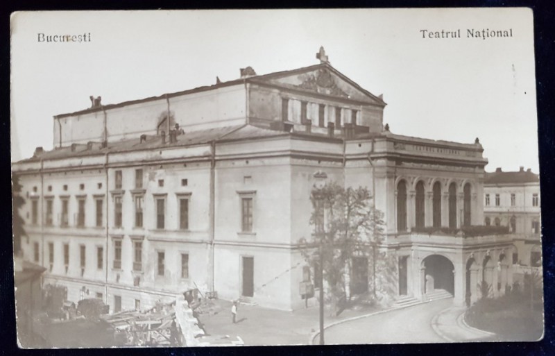 Bucuresti, Teatrul National - Carte Postala