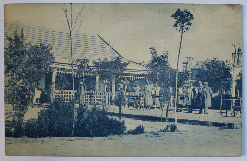 BUDACHI  - CORDON  - RESTURANT  ' BEAU - RIVAGE '  - CARTE POSTALA ILUSTRATA , MONOCROMA , CIRCULATA , DATATA 1930