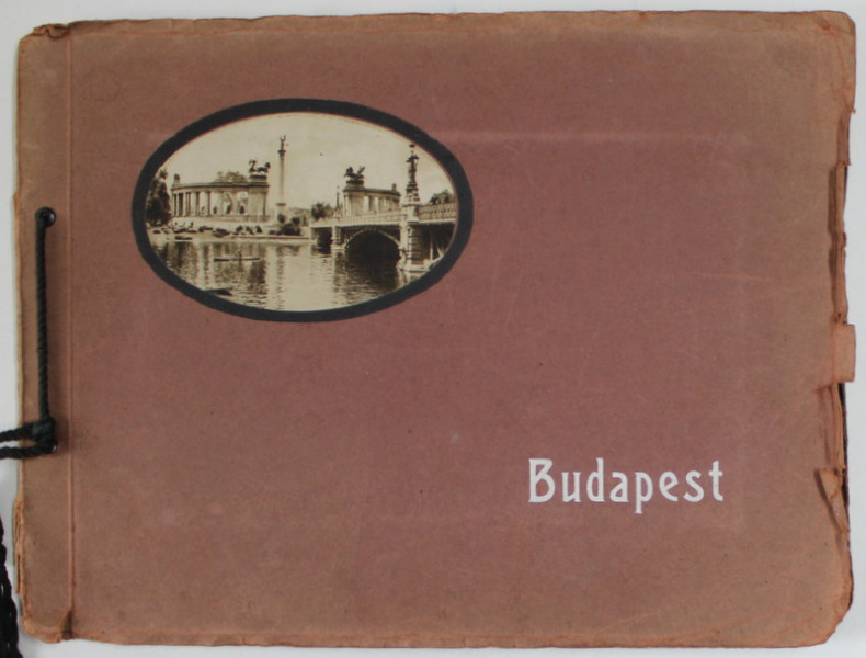 BUDAPEST , ALBUM CU 16 FOTOGRAFII DE EPOCA , PERIOADA INTERBELICA