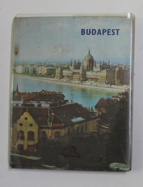 BUDAPEST , edited by ZOLTAN HALASZ , MINIALBUM DE PREZENTARE IN LIMBA ENGLEZA , 1965