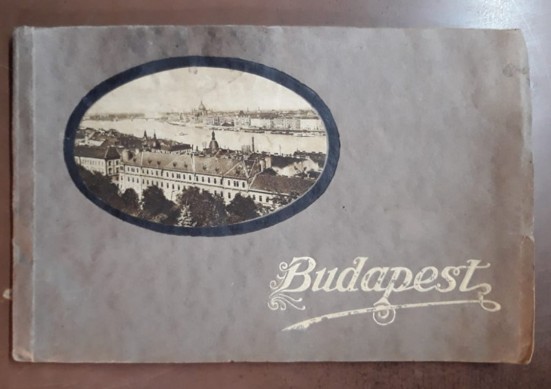 BUDAPESTA - ALBUM CU ILUSTRATE (SEPIA) , INCEPUTUL SECOLULUI AL XX-LEA