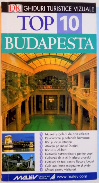 BUDAPESTA , GHIDURI TURISTICE VIZUALE , TOP 10 de CRAIG TURP , 2007