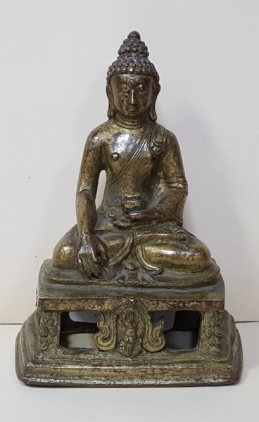 Budha din bronz, sec. 19