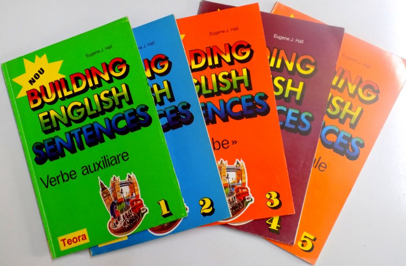 BUILDING ENGLISH SENTENCES , VOL I-V de EUGENE J.HALL , 1995
