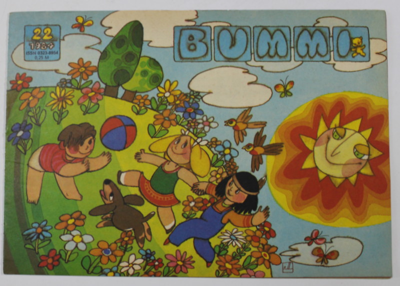 BUMMI , REVISTA PENTRU COPII IN LIMBA GERMANA , No. 22 , 1984